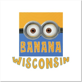 DESPICABLE MINION AMERICA WISCONSIN Posters and Art